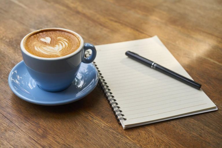 coffee notepad